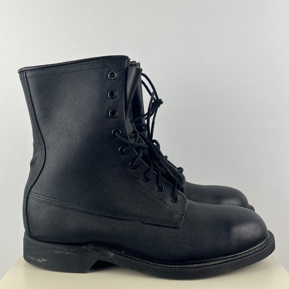 Vintage 90s | Wolverine Black Leather Boots